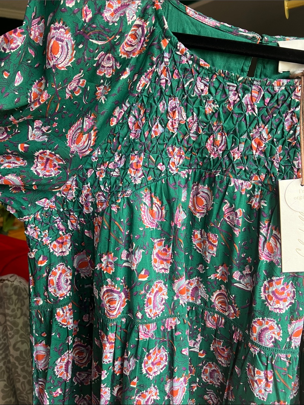 Cleobella Green Mini Dress NWT size XL - Picture 10 of 12
